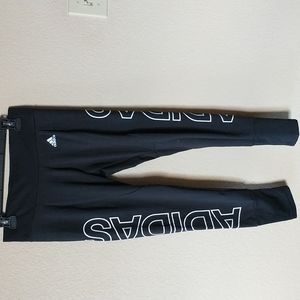 Adidas Climalite exercise tights, size M, black